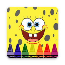 How to Draw Sponge Bob Easy Step أيقونة