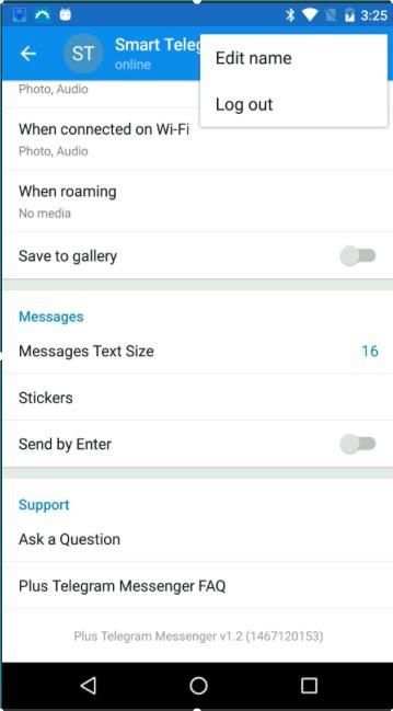 Telegram Plus скриншот 1