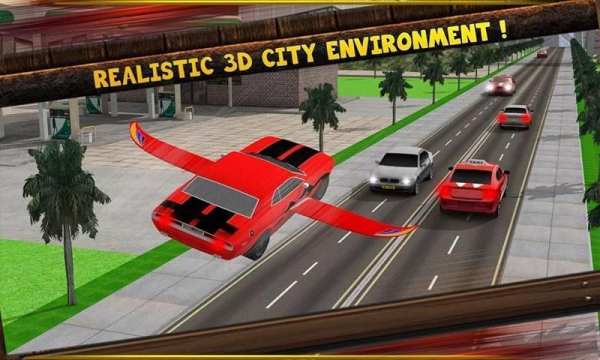 Flying Car Racing स्क्रीनशॉट 14