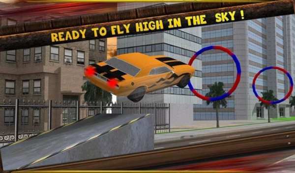 Flying Car Racing स्क्रीनशॉट 5