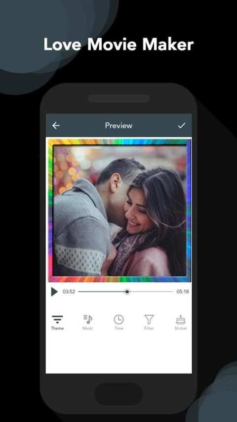 Love Video Maker With Song скриншот 4