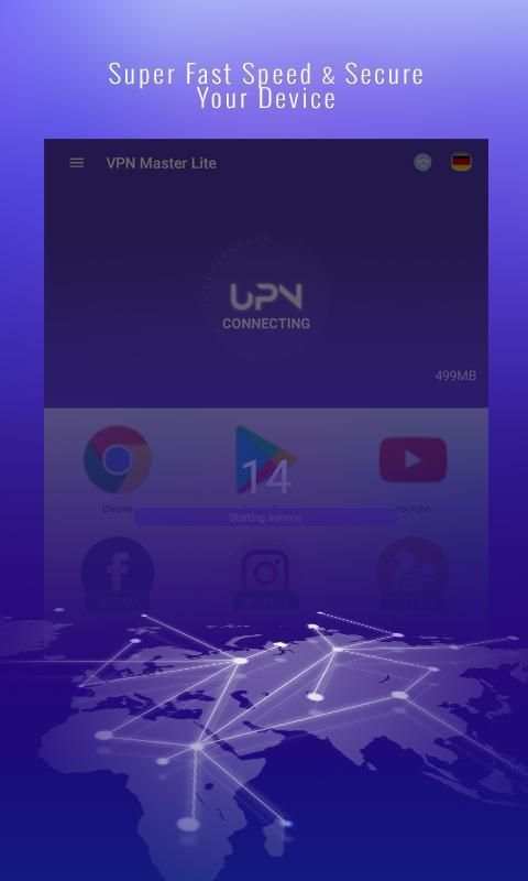 VPN Unlimited Proxy - Super VPN For Android screenshot 1