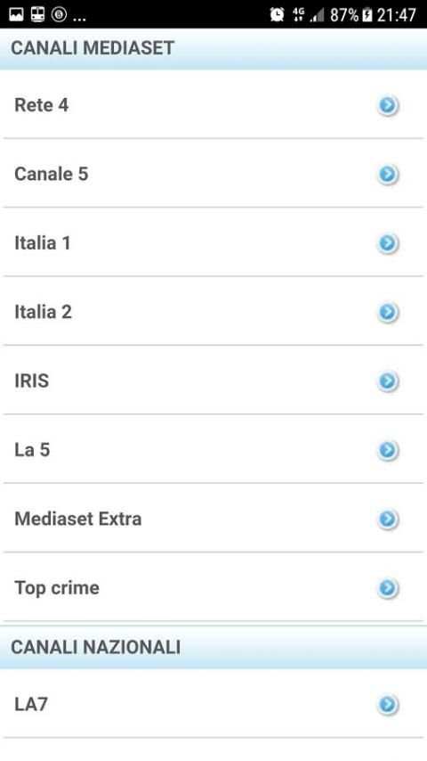 TV ITALIANE 2017 screenshot 4