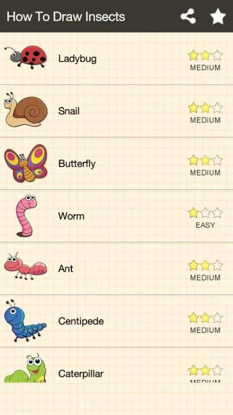 How To Draw Insects screenshot 5