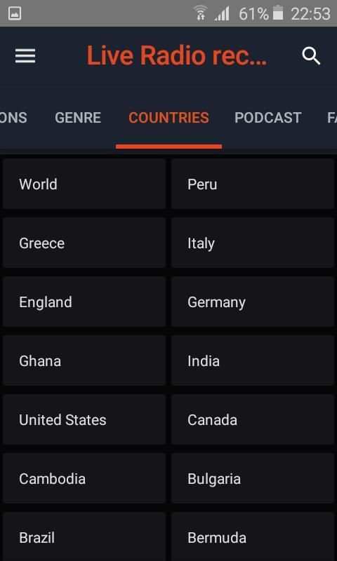 Live Radio Recorder 5 تصوير الشاشة