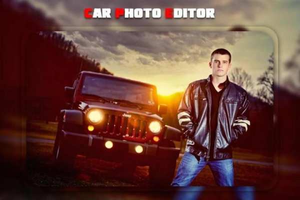 Car Photo Editor : Frames, Text, Sticker screenshot 3