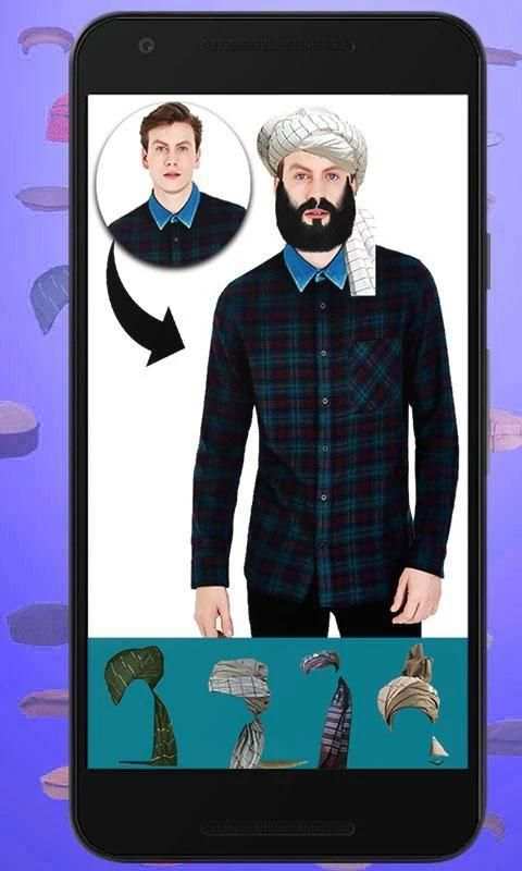 Pathan & Afghan Turban Photo Editor and Changer 5 تصوير الشاشة