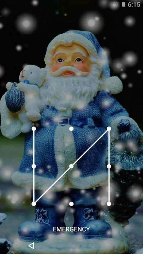 Santa Claus Lock Screen screenshot 5