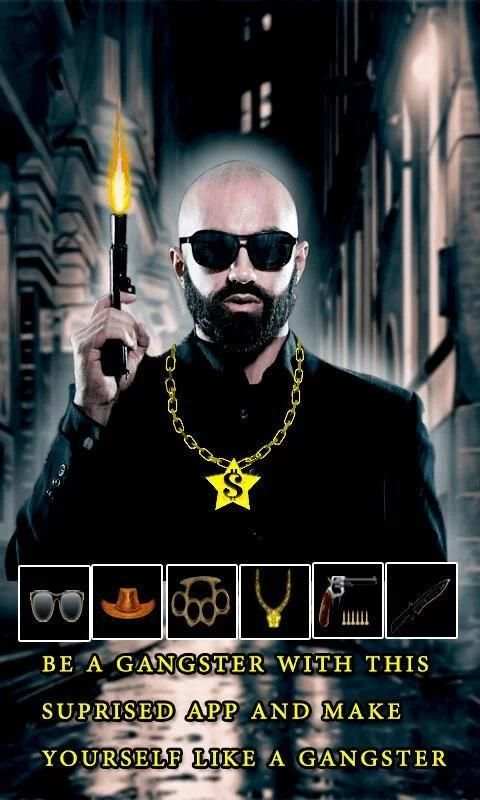 Gangster Photo Editor 1 تصوير الشاشة
