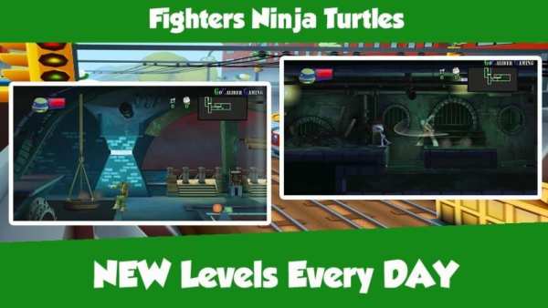 Fighters Ninja Turtles 2 تصوير الشاشة