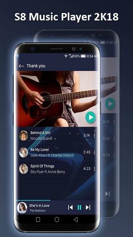 S8 Music Player 6 تصوير الشاشة
