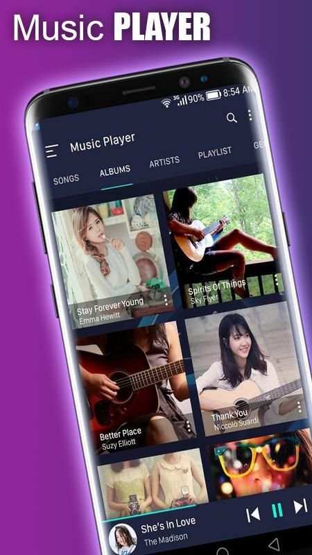 S8 Music Player 5 تصوير الشاشة