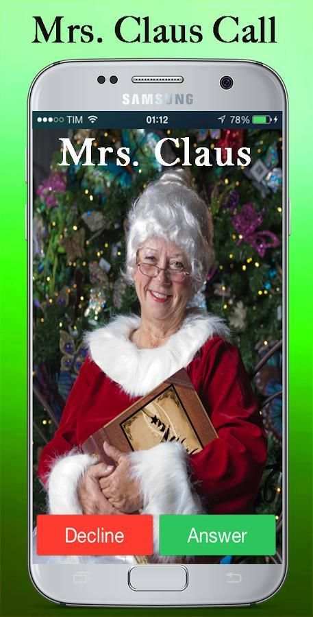 Mrs. Claus Call Video 2018 screenshot 1
