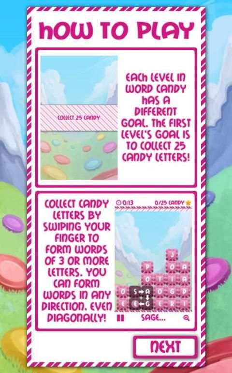Word Candy 5 تصوير الشاشة