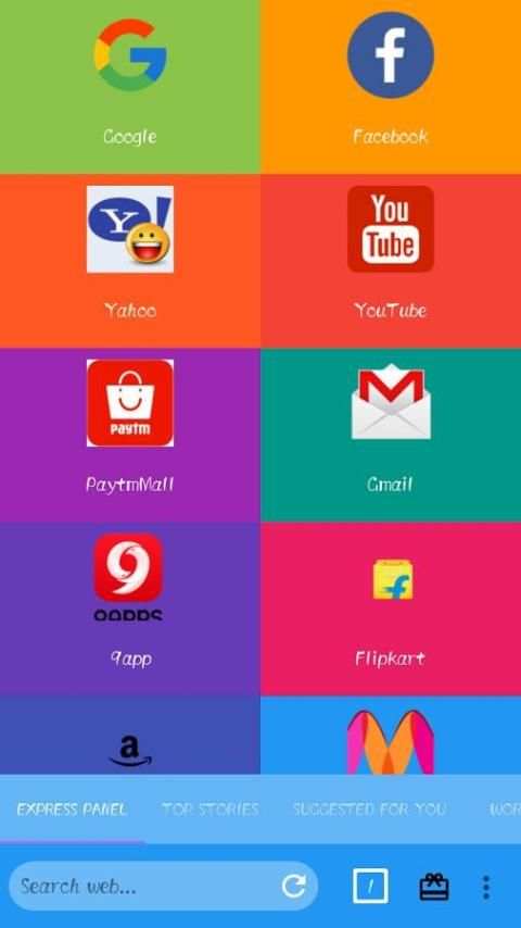 Moon Browser Mini स्क्रीनशॉट 7