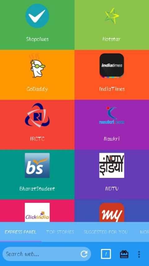 Moon Browser Mini 6 تصوير الشاشة