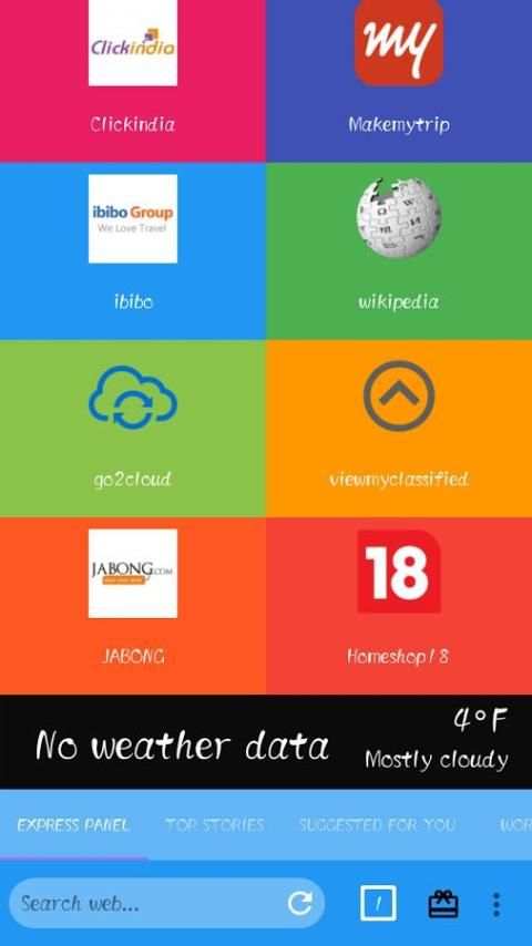 Moon Browser Mini screenshot 5