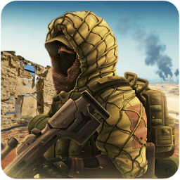 Desert sniper shooter 3D game icon