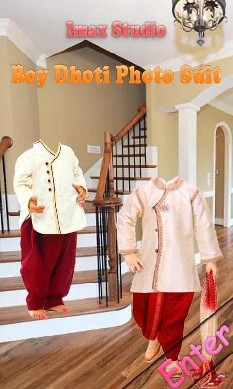 Boy Dhoti Photo Suit screenshot 16