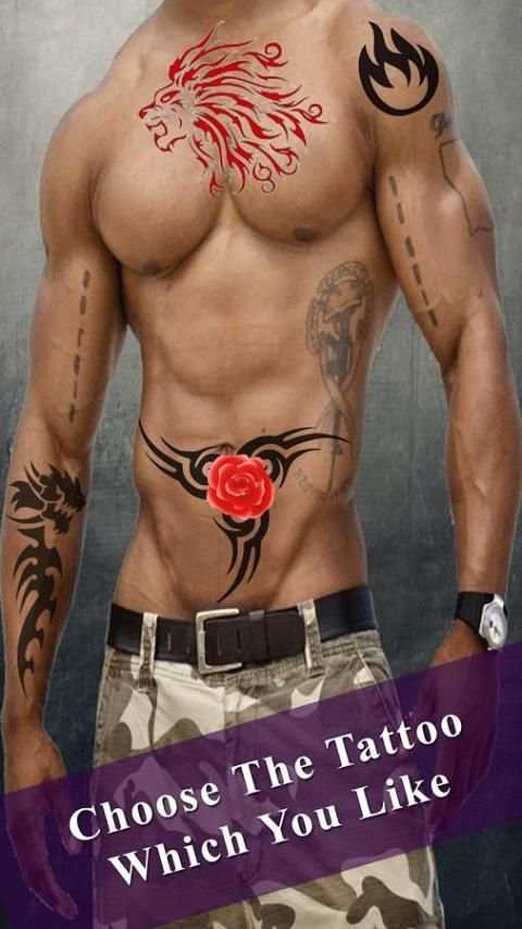 Tattoo My Photo Editor screenshot 1
