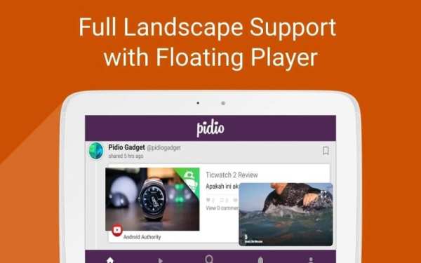 Pidio - Social Video Discovery скриншот 8
