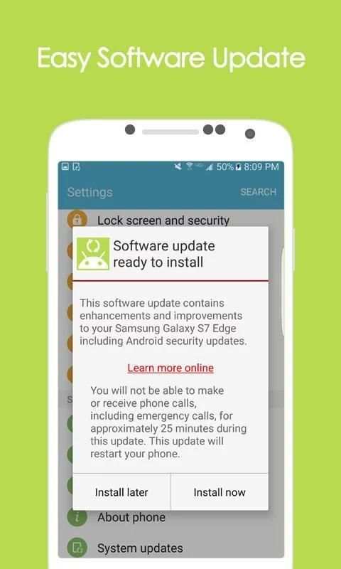 Download Software Update Android 2018 скриншот 2