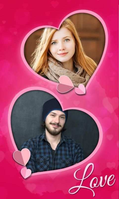 Love Couple Photo Collage स्क्रीनशॉट 7