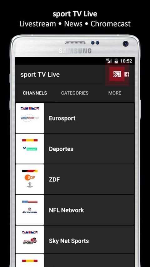 sport TV Live - Television screenshot 8