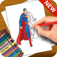 Learn to Draw Justice League Characters on 9Apps