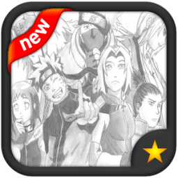 how to draw naruto icon