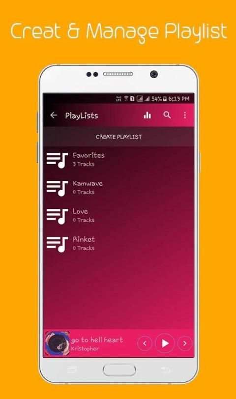 Pemutar musik Mp3 screenshot 1