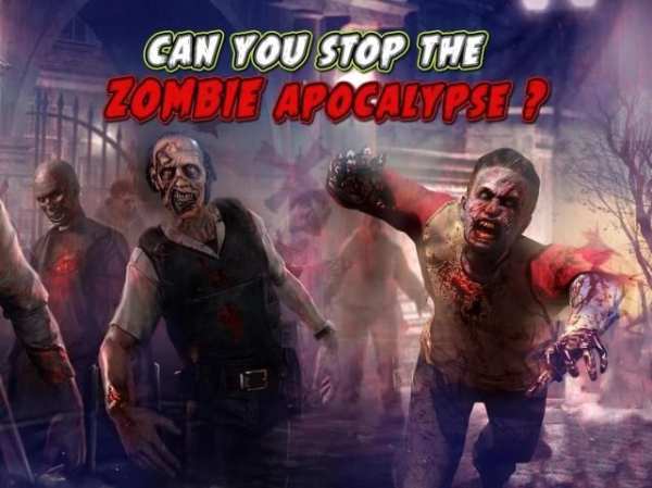 Real Frontier Zombie Sniper - Killing Mission screenshot 2