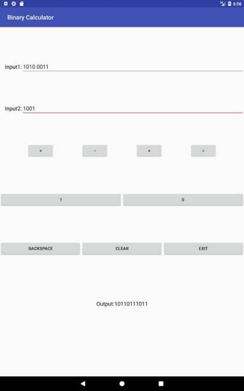 Binary Calculator 7 تصوير الشاشة