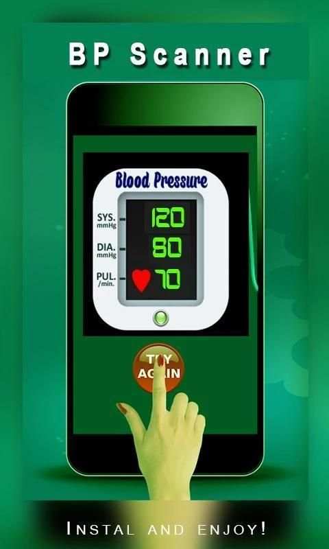 Blood pressure Scanner Prank screenshot 1