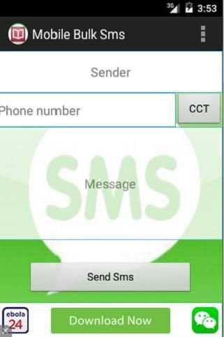 Mobile Bulk SMS (MBS) 2 تصوير الشاشة