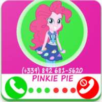 pinkie pie fake call prank -little pony on 9Apps