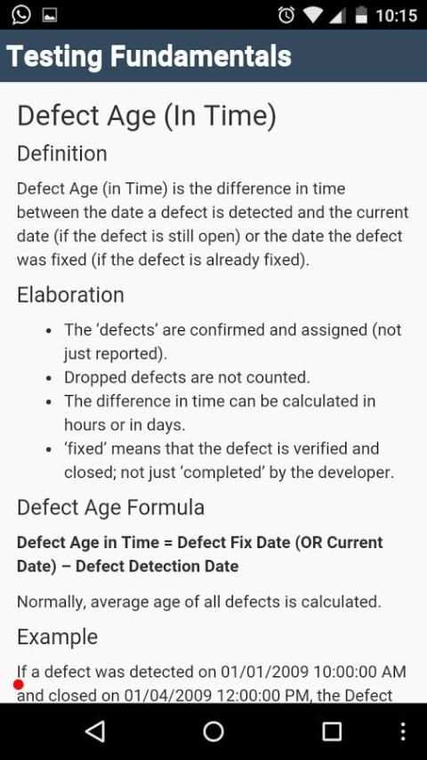 Testing Fundamentals स्क्रीनशॉट 4