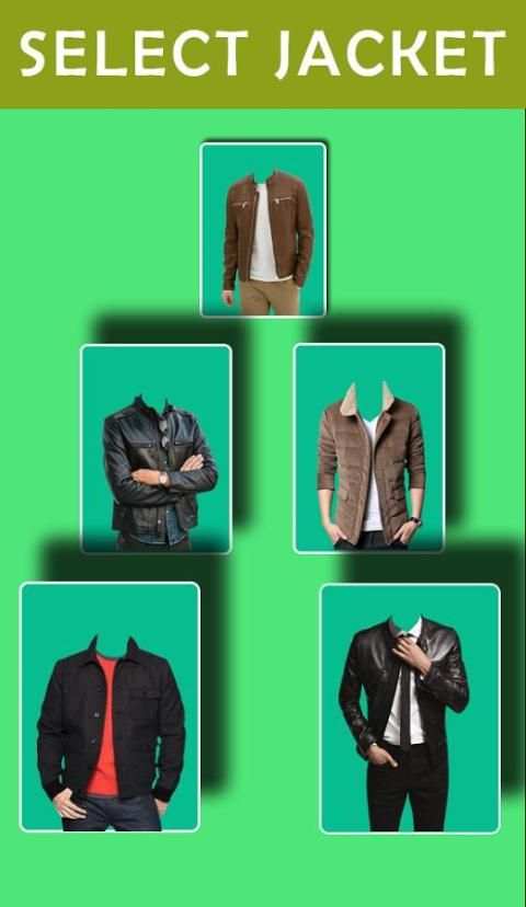 Men Jacket Photo Suit स्क्रीनशॉट 3