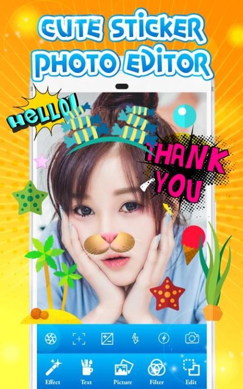 Cute kawaii stickers screenshot 3