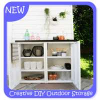 Creative DIY Outdoor Storage