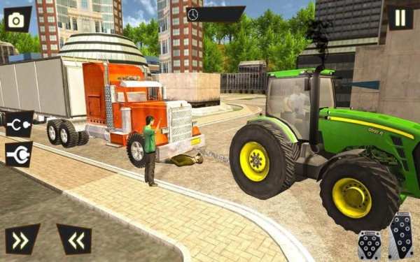 Traktor Truk Heavy Duty Mengemudi Sim 2018 screenshot 3