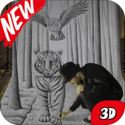 How To Draw 3D иконка