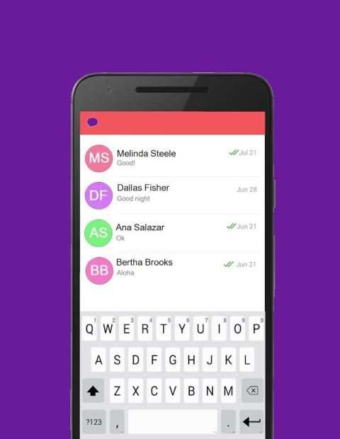 Chat and messenger Badoo screenshot 2