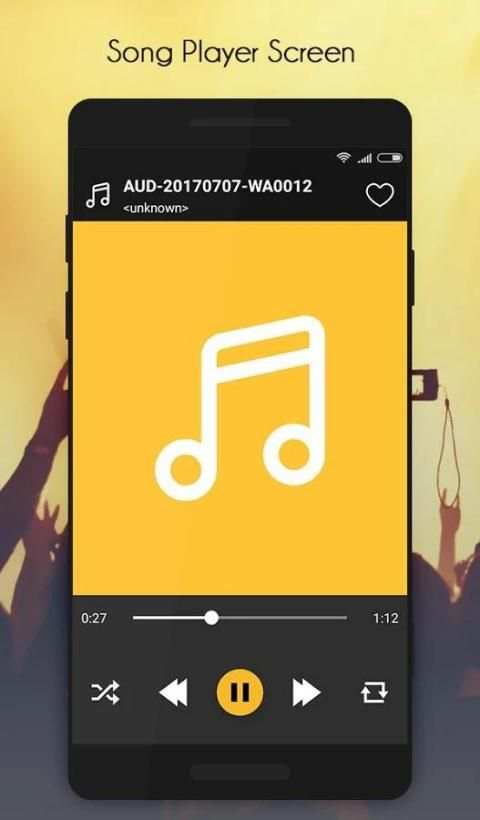 Musiclix - Free Music Player Mp3, Audio Player स्क्रीनशॉट 2