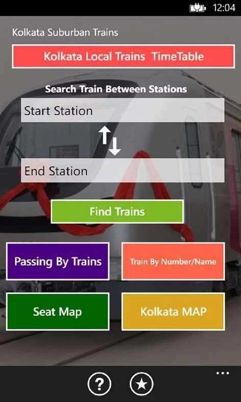 Kolkata Local Train Time Table स्क्रीनशॉट 2