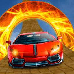 Impossible Express Track: Speed Stunt Car Driver