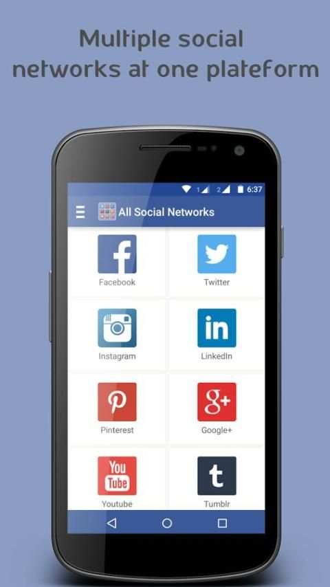All In One - Social Networks स्क्रीनशॉट 6