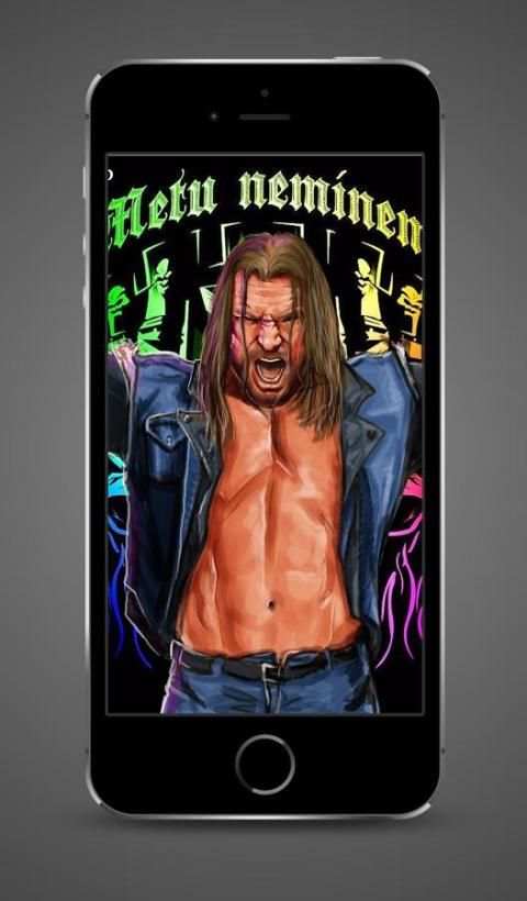 HD Triple H Wallpaper WWE 6 تصوير الشاشة