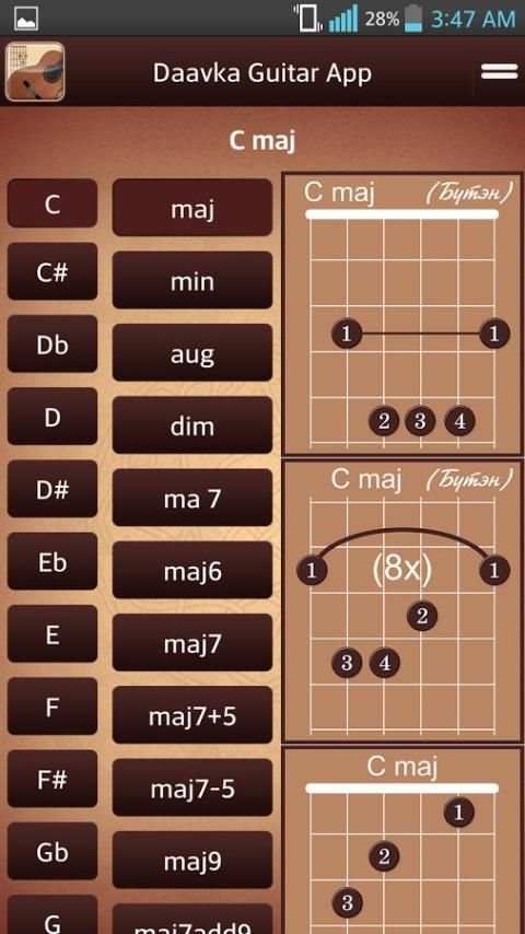 Daavka Guitar App screenshot 3