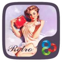Retro Girl Go Launcher Theme on 9Apps